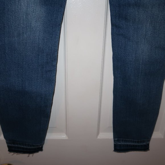 KANCAN Maternity size 11/29 Skinny Ankle Jeans Distressed NWT - Picture 6 of 9